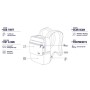 Рюкзак туристичний Pacsafe Slingsafe LX350 backpack синій (45331601)