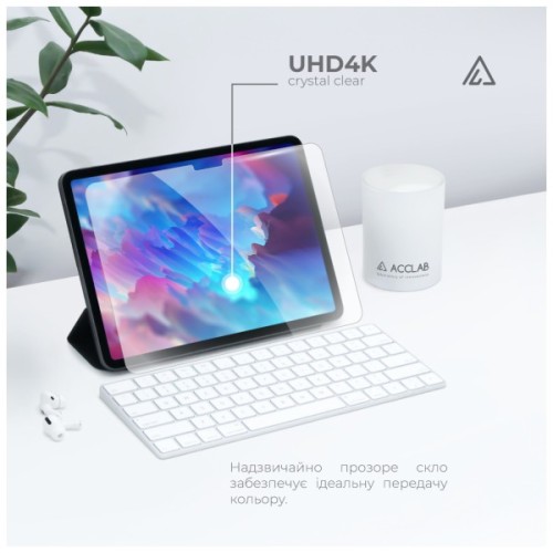 Скло захисне ACCLAB Full Glue Apple iPad Pro 13 (2024) (1283126593710)