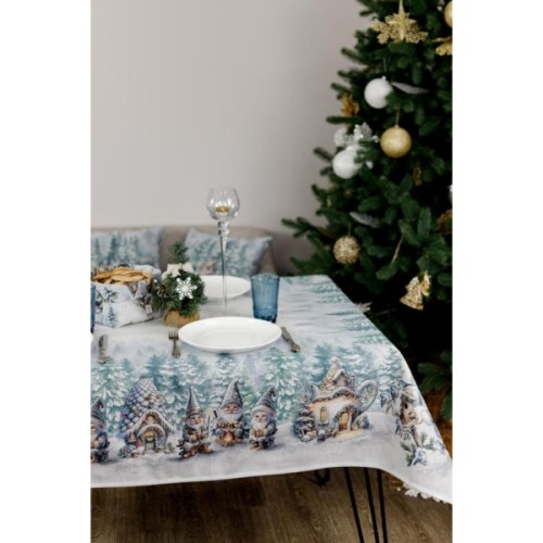 Скатертина Прованс гобеленова Казкові гноми 135х260 см (038451)