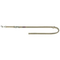 Повідець для собак Trixie Premium регульований двошаровий M-L 2 м 20 мм пісочний (4053032673533)