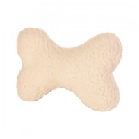 Іграшка для собак Trixie Кістка з пискавкою Хутряна 20 см (4011905033426)