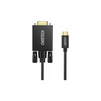 Кабель мультимедійний USB-C to VGA M 1.8m black Choetech (XCV-1801-BK)