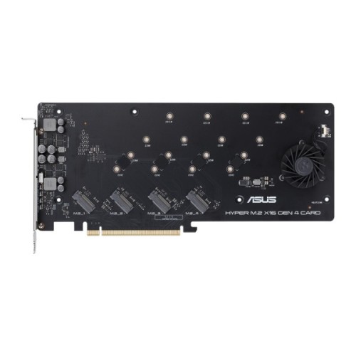Адаптер ASUS Hyper M.2 X16 PCIe 3.0 X4 Expansion Card GEN 4 (90MC08A0-M0EAY0)
