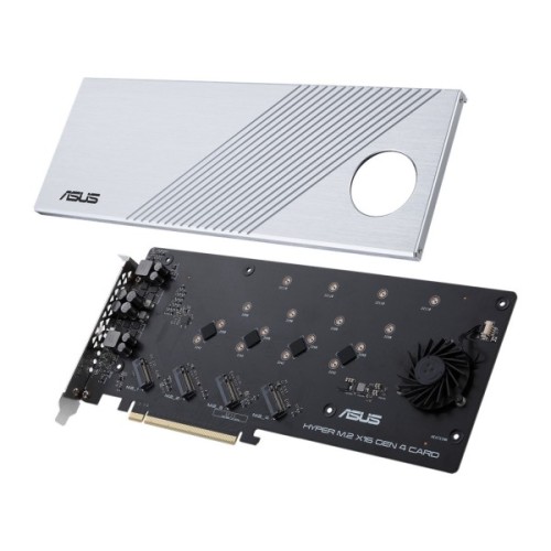 Адаптер ASUS Hyper M.2 X16 PCIe 3.0 X4 Expansion Card GEN 4 (90MC08A0-M0EAY0)