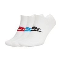 Шкарпетки Nike U NK NSW EVERYDAY ESSENTIAL NS 3PR SK0111-911 34-38 3 пари Білий/Мультиколор (193153923187)