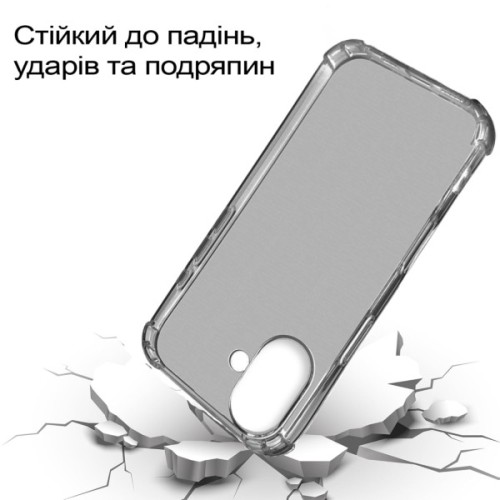 Чохол до мобільного телефона BeCover Anti-Shock Apple iPhone 17 Grey (713794)