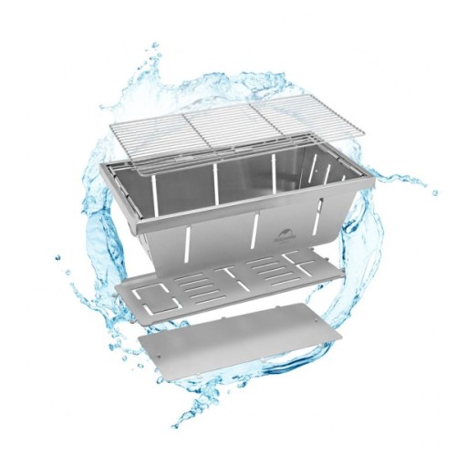 Гриль-барбекю Naturehike Mini Picnic BBQ Grill NH20CJ006 Сталь (6927595767672)