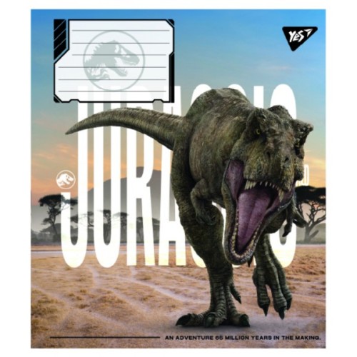 Зошит Yes JURASSIC WORLD ALIVE А5 96 аркушів клітинка (767690)