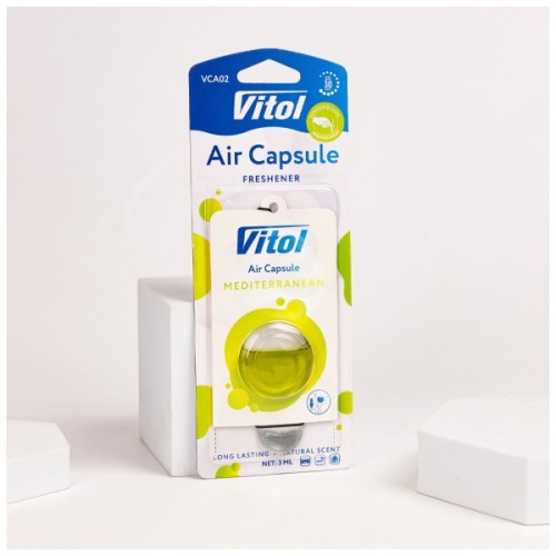 Ароматизатор для автомобіля VITOL Air Capsule Mediterranean 3мл (VCA02)