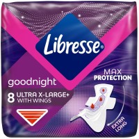 Гігієнічні прокладки Libresse Ultra Night extra wing 8 шт (7322540918281)