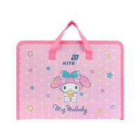 Папка - портфель Kite на блискавці A4 My Melody, 1 відділення (HK26-202)