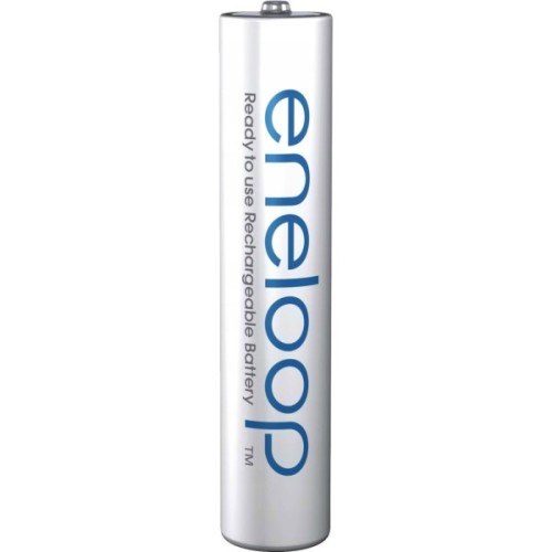 Акумулятор Panasonic Eneloop AAA 800 мАг, NI-MH, 4 шт, з кейсом для зберігання (BK-4MCDEC4CP)