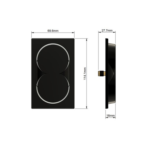 Антена для дрона TrueRC X2-AIR 5.0 MK II SMA RHCP (0608597256260)