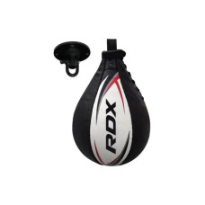 Груша боксерська RDX 2Y Boxing Speed Ball Leather Multi White/Red (2SBL-S2WR) Груша боксерська RDX 2Y Boxing Speed Ball Leather Multi White/Red (2SBL-S2WR)