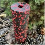 Масажний ролик PowerPlay PP-4346 Mini EPP Foam Roller 15x5,3см Чорно/Червоний (PP_4346_Red_(15*5))