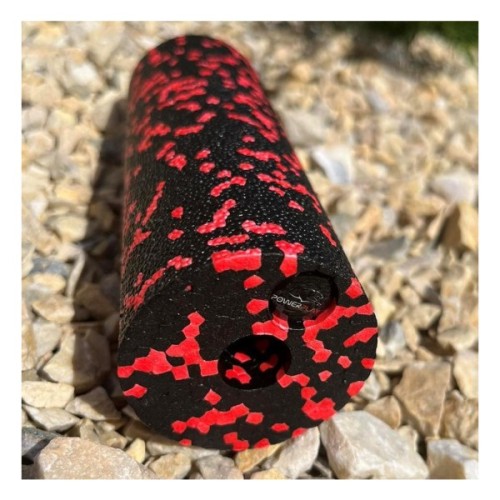 Масажний ролик PowerPlay PP-4346 Mini EPP Foam Roller 15x5,3см Чорно/Червоний (PP_4346_Red_(15*5))