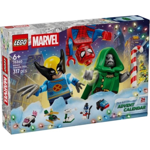 Конструктор LEGO Advent Super Heroes 2026 (76340)