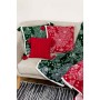 Наволочка Прованс декоративна в'язана Різдвяник зелений 45х45 (030170)