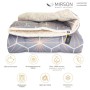 Ковдра MirSon бавовняна Зима №3002 Color Fun Line Geometry 172х205 (2200004830940)