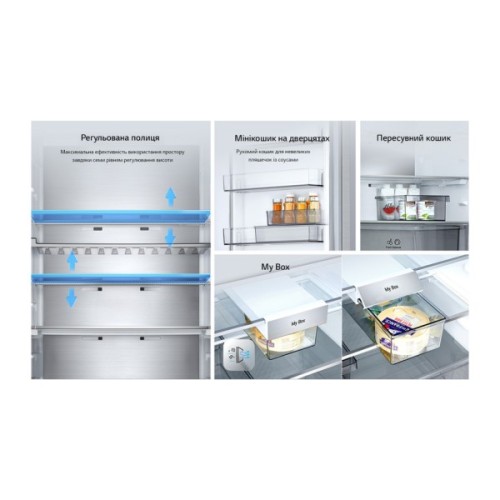 Холодильник LG GC-B509EMKM