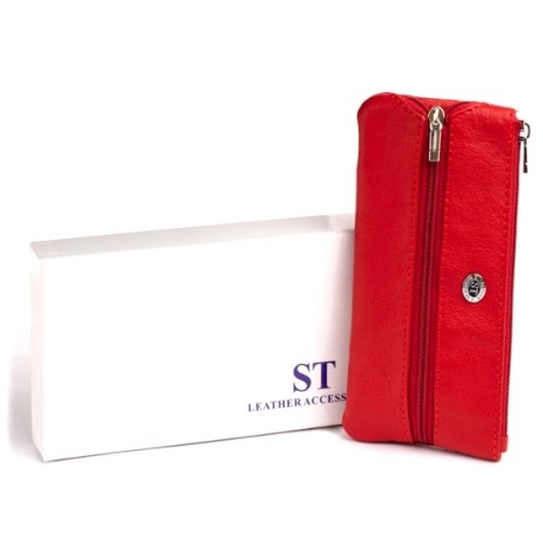 Ключниця кишенькова ST Leather Червоний (19347)