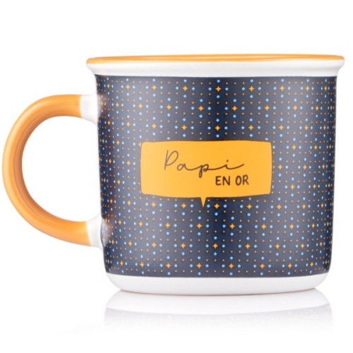 Чашка Ardesto Dad, 400мл, кераміка, багатокольоровий (AR3098)