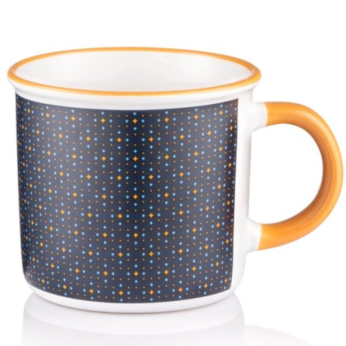 Чашка Ardesto Dad, 400мл, кераміка, багатокольоровий (AR3098)