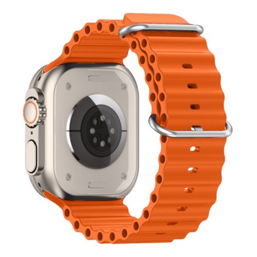 Ремінець до смарт-годинника Armorstandart Ocean Band для Apple Watch 49/46/45/44/42 (Series 1-3) Orange (ARM81039)