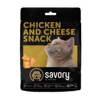 Ласощі для котів Savory Snacks Pillows Gourmand with Chicken and Cheese 180 г (4820261921311)