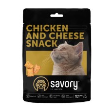 Ласощі для котів Savory Snacks Pillows Gourmand with Chicken and Cheese 180 г (4820261921311)