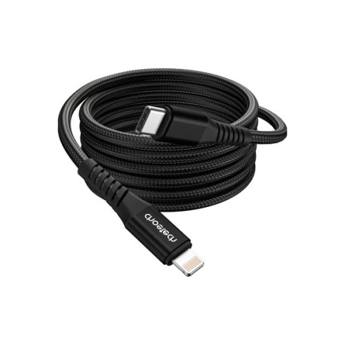Дата кабель USB-C to Lightning 1.0m PD27W black Choetech (XCL-1030-BK)