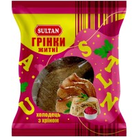 Сухарики Sultan житні "холодець з хріном" 80 г (slt.50991)