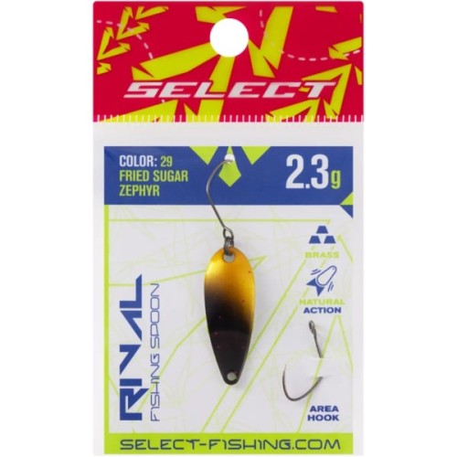 Блешня Select Rival 2.3g 30mm 29 Fried Sugar Zephyr (1870.80.22)