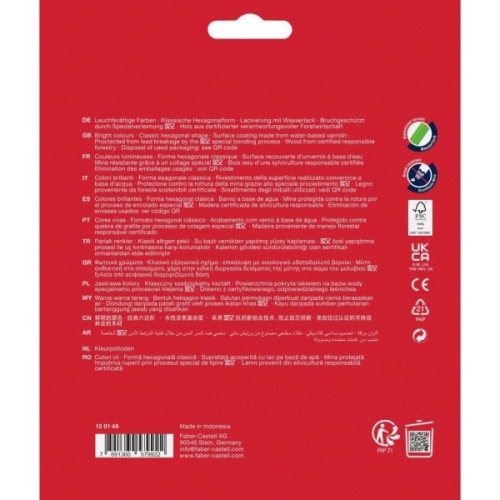 Олівці кольорові Faber-Castell Замок, 48 кольорів 120148 (12440)