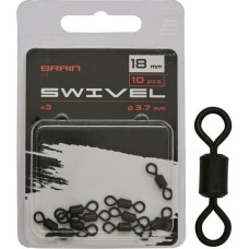Вертлюг Brain Swivel No.3 18mm diam 3.7mm (10 шт/уп) SGCA-8008-3 (1858.24.73)