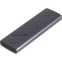 Кишеня зовнішня Maxxter USB-C USB 3.2 Gen2 M.2 NVMe PCI-E 10Gbps aluminum black (EHDE-2280S-01)