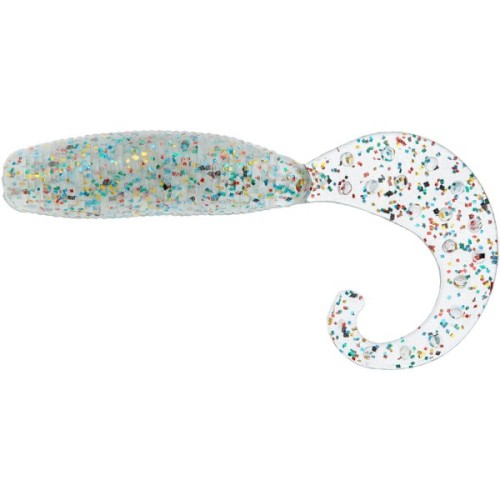 Силікон рибальський Reins Fat G-Tail Grub 3" 152 Super Glow All Stars (12 шт/уп.) (1552.08.07)