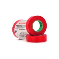 Ізоляційна стрічка Render 0.19мм*16мм*7м Red, temp-10+80°С, 2000V, 10 шт. (0,19мм*16мм*7м-R)
