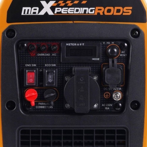 Генератор maXpeedingRODS MXR1500 інверторний (1 kW), 220V, 50Hz, 2,4л, ручний запуск (mxr1500)