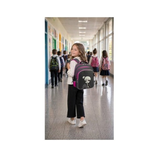 Рюкзак шкільний Maxi 15" з дівчиною (MX85160)