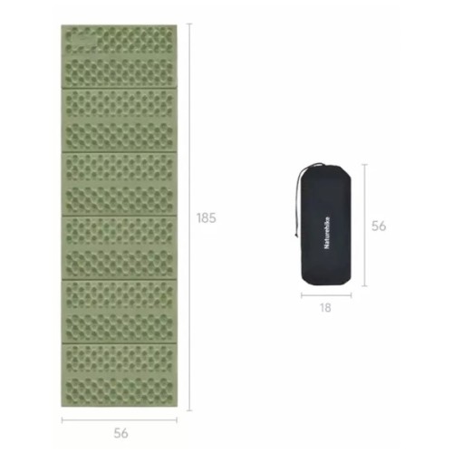 Туристичний килимок Naturehike IXPE CNK2550WS030, алюмінієва плівка, 18 мм, медово-золотий (6977465868190)