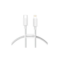 Дата кабель USB-C to Lightning 1.0m PD20W white Baseus (CATLYS-B02)