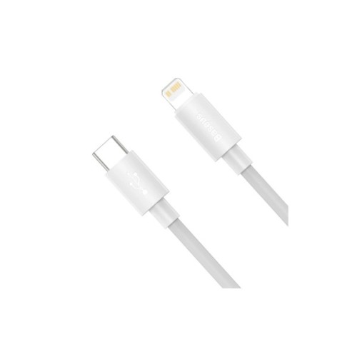 Дата кабель USB-C to Lightning 1.0m PD20W white Baseus (CATLYS-B02)