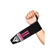 Бинт для спорту RDX Gym Wrist Wrap R11 Black/Pink (WAH-WR11BP) Бинт для спорту RDX Gym Wrist Wrap R11 Black/Pink (WAH-WR11BP)