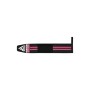 Бинт для спорту RDX Gym Wrist Wrap R11 Black/Pink (WAH-WR11BP)