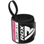 Бинт для спорту RDX Gym Wrist Wrap R11 Black/Pink (WAH-WR11BP)