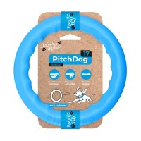 Іграшка для собак Collar PitchDog Кільце для апортування 17 см блакитне (62362)