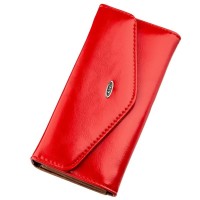 Гаманець Kivi З гладкої екошкіри Червоний (19069)