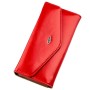 Гаманець Kivi З гладкої екошкіри Червоний (19069)