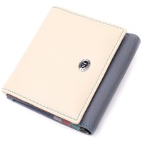 Гаманець ST Leather З натуральної шкіри Різнобарвний (19507)